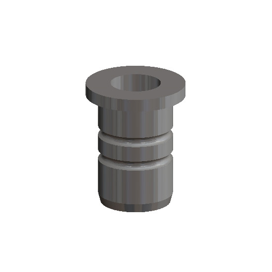 Titan-Kragenhülse D3/d2,0/L5