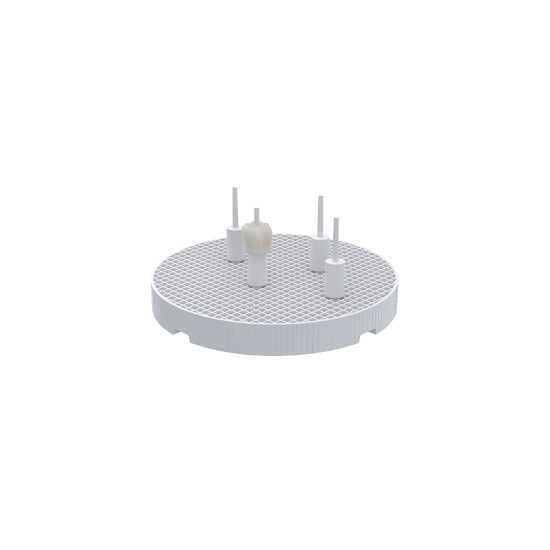 Implantat Tray mit 4 Pins