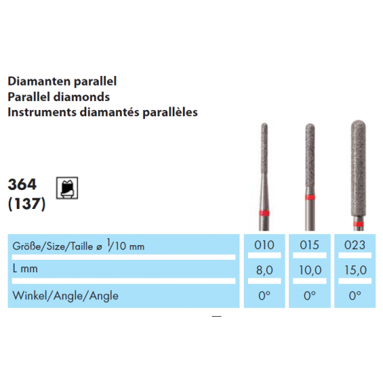 FT Diamant - Parallelfräser...